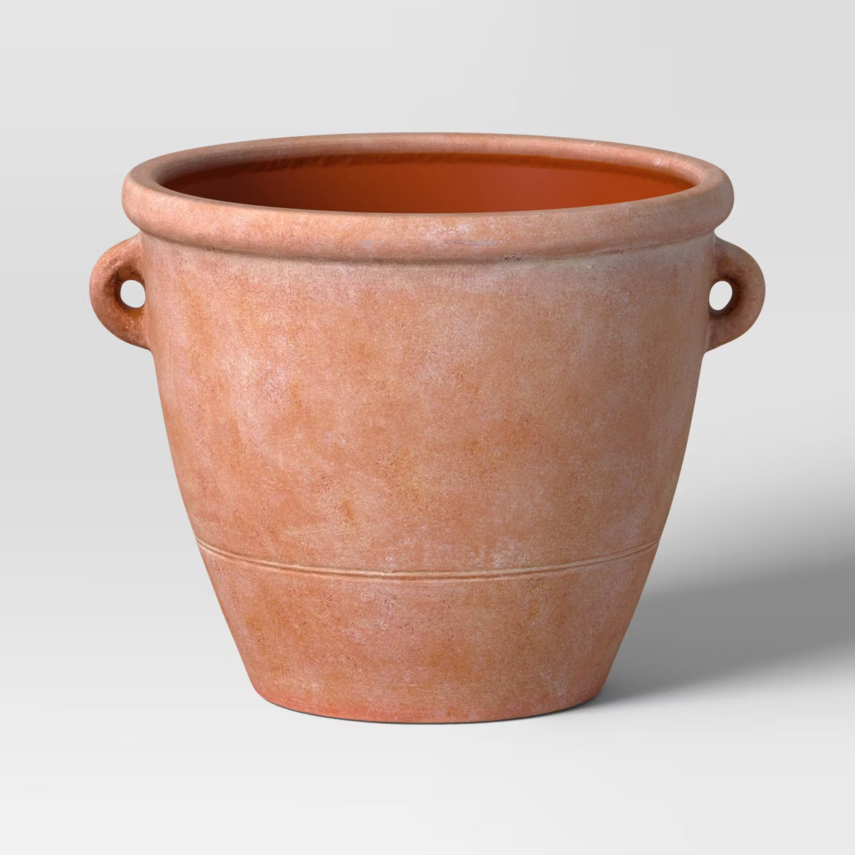 Antique Ceramic Indoor Outdoor Planter Pot Terracotta Orange - Threshold™ designed with Studio ... | Target