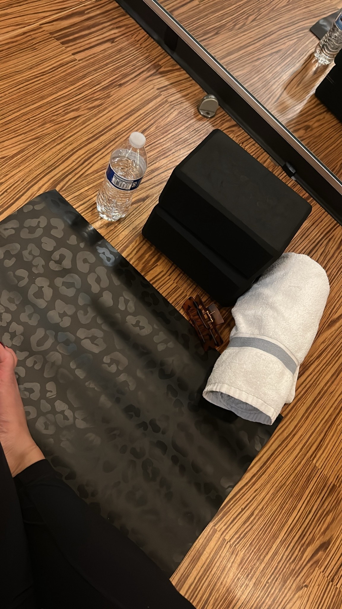 leopard yoga mat | yoga class essentials | yoga 

#LTKActive #LTKTravel #LTKHome