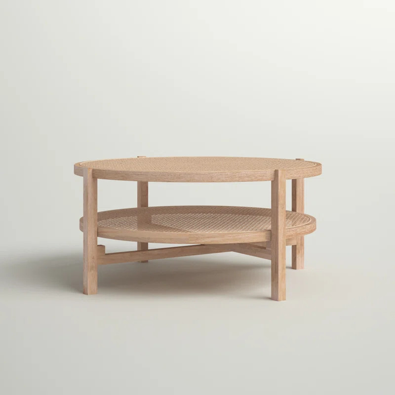IzabellaI Solid Wood Coffee Table with Storage | Wayfair North America