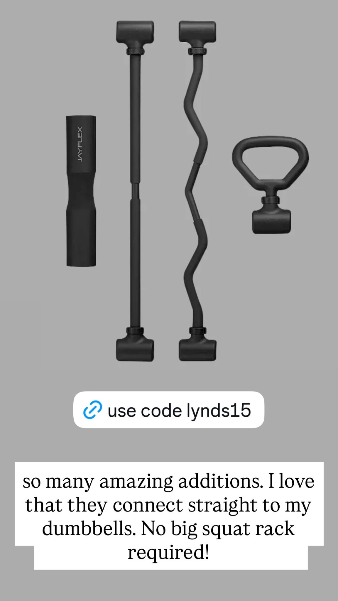 Jayflex is having a huge sale going on! Get some of these additions for your home gym! Bring in the new year with your fitness goals! Use code lynds15!

#LTKSaleAlert #LTKActive #LTKfitnessgoals