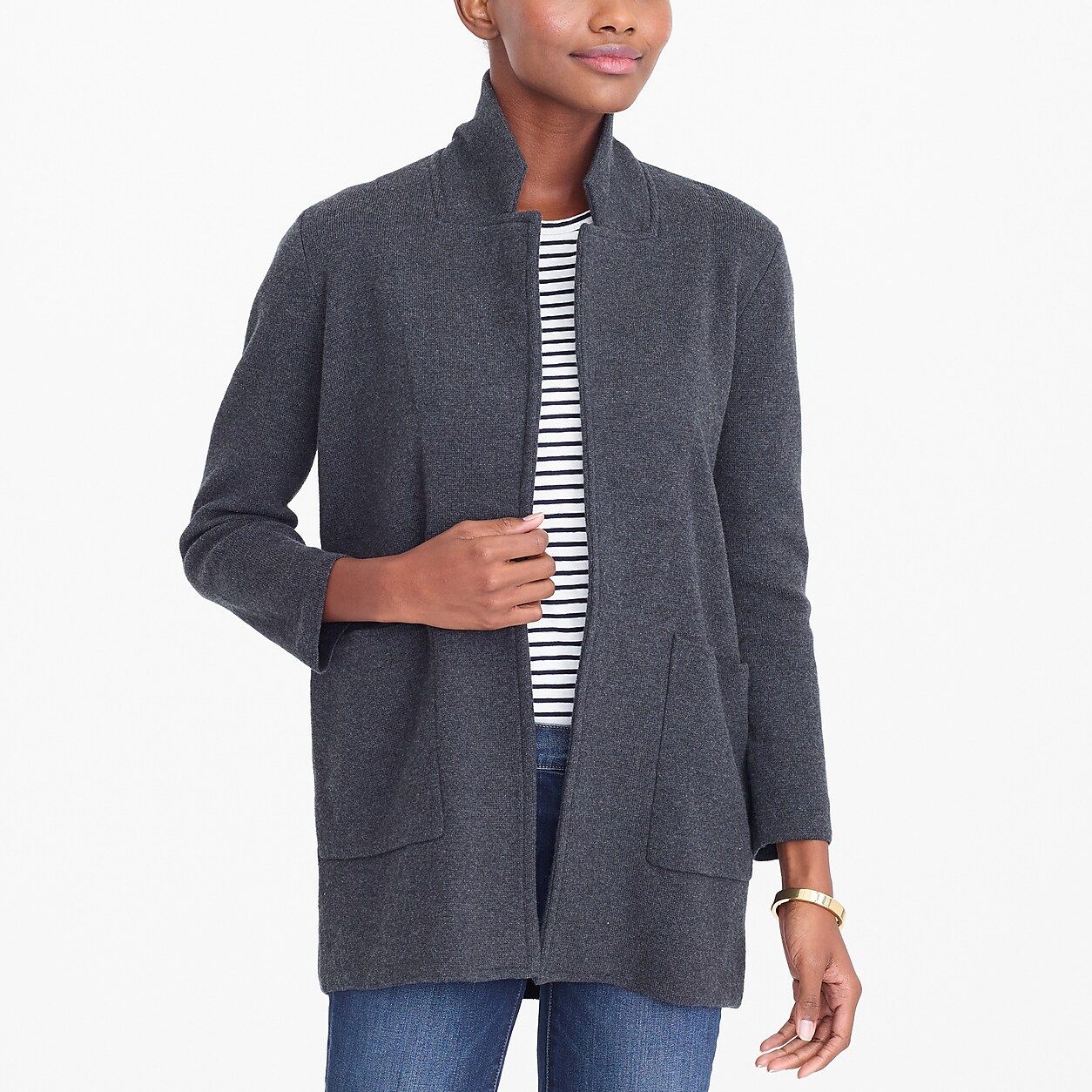 Open-front sweater blazer | J.Crew Factory