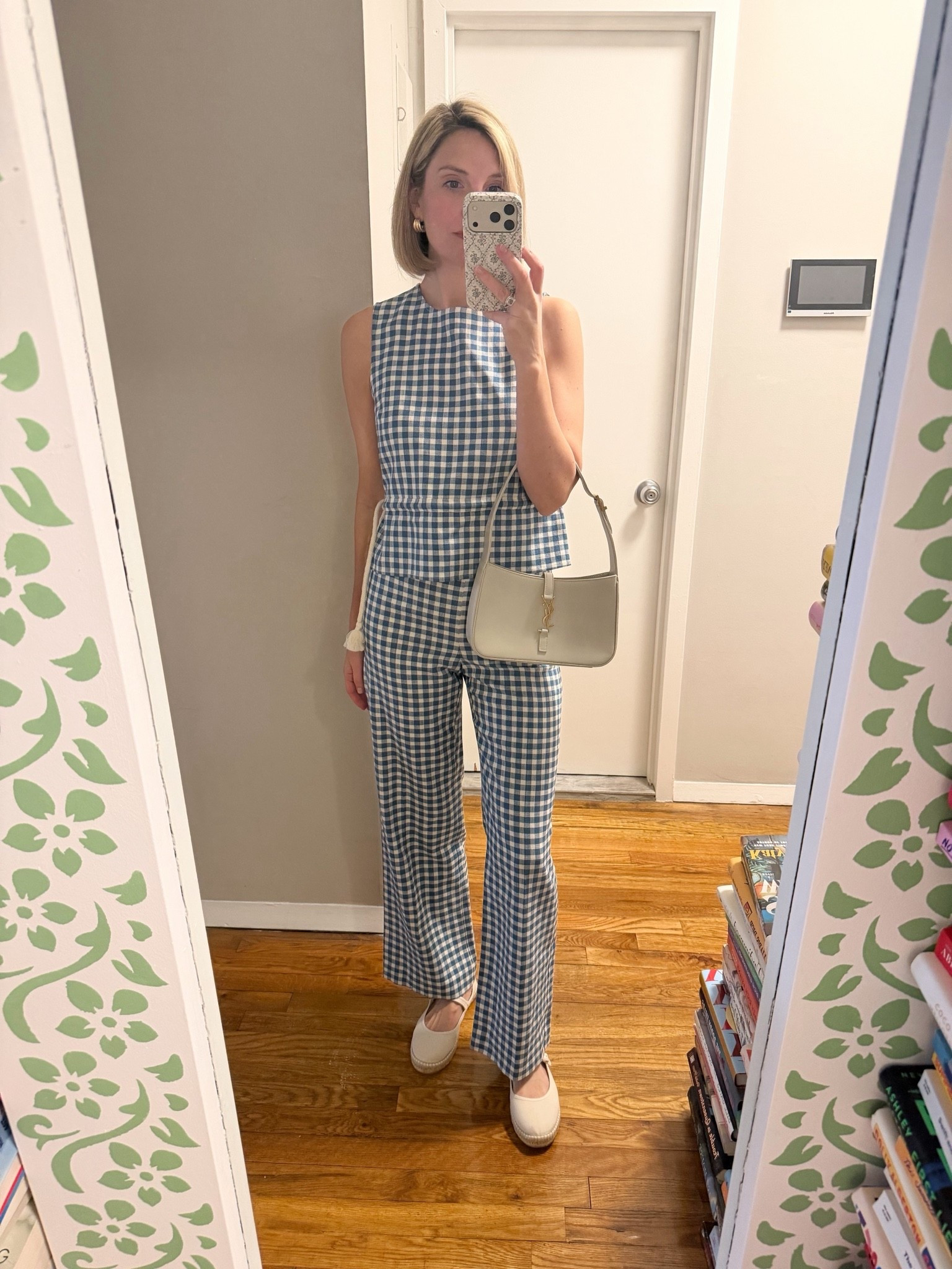 Matching gingham set. Spring outfit

#LTKOver40 #LTKootd #LTKgrwm
