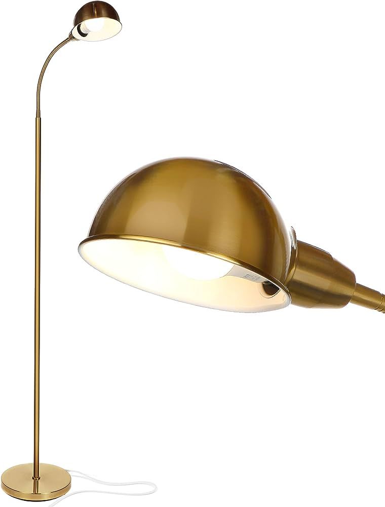 Brightech Regent LED Floor Lamp, Free Standing Corner Pole Light with Adjustable Gooseneck, Tall ... | Amazon (US)