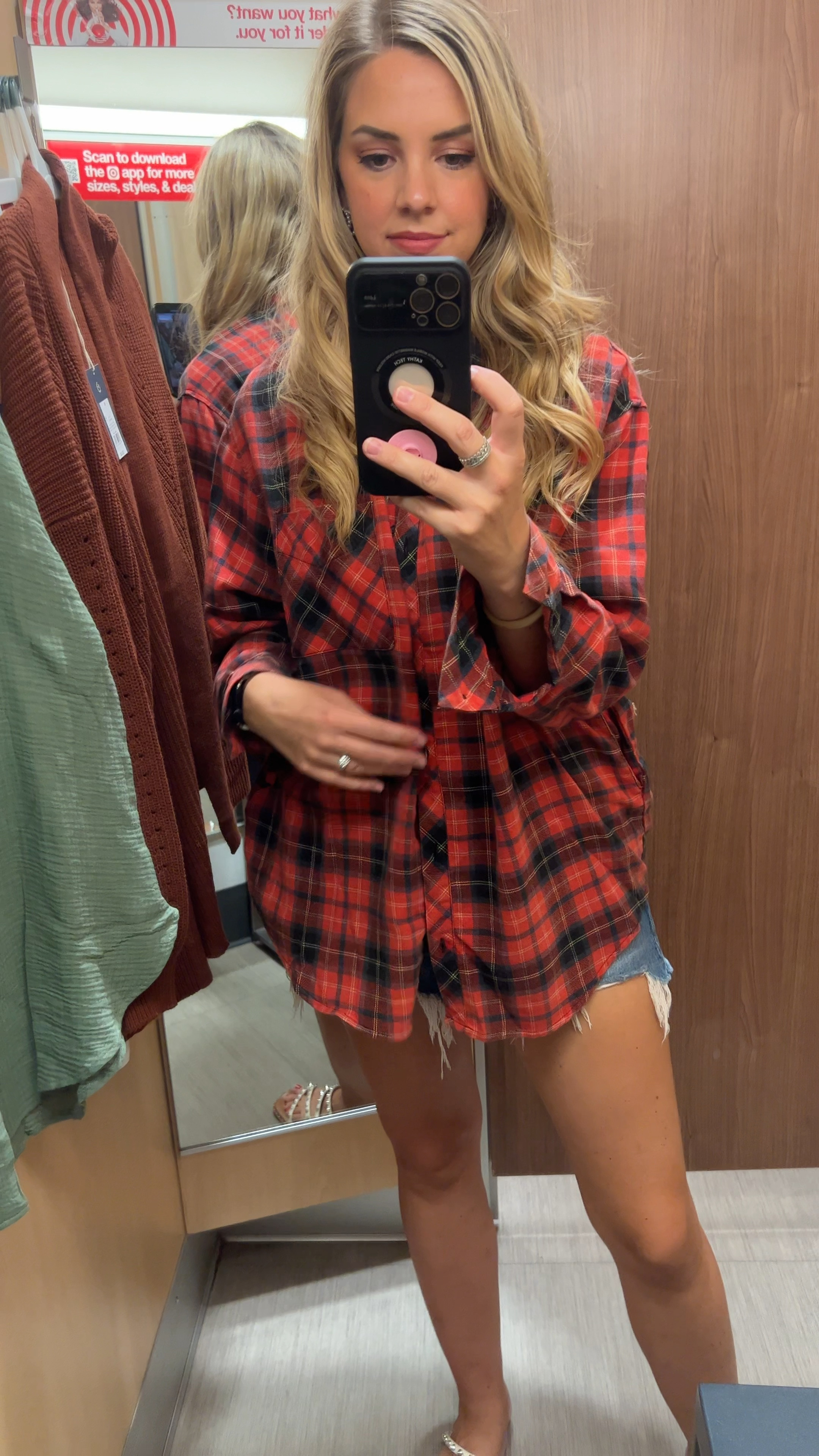 New flannels from Target and they have pockets! I’m wearing a medium

#LTKstyletip #LTKfindsunder50 #LTKSeasonal