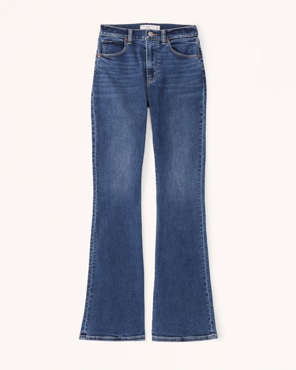 Women's Curve Love Ultra High Rise Flare Jean | Women's | Abercrombie.com | Abercrombie & Fitch (US)