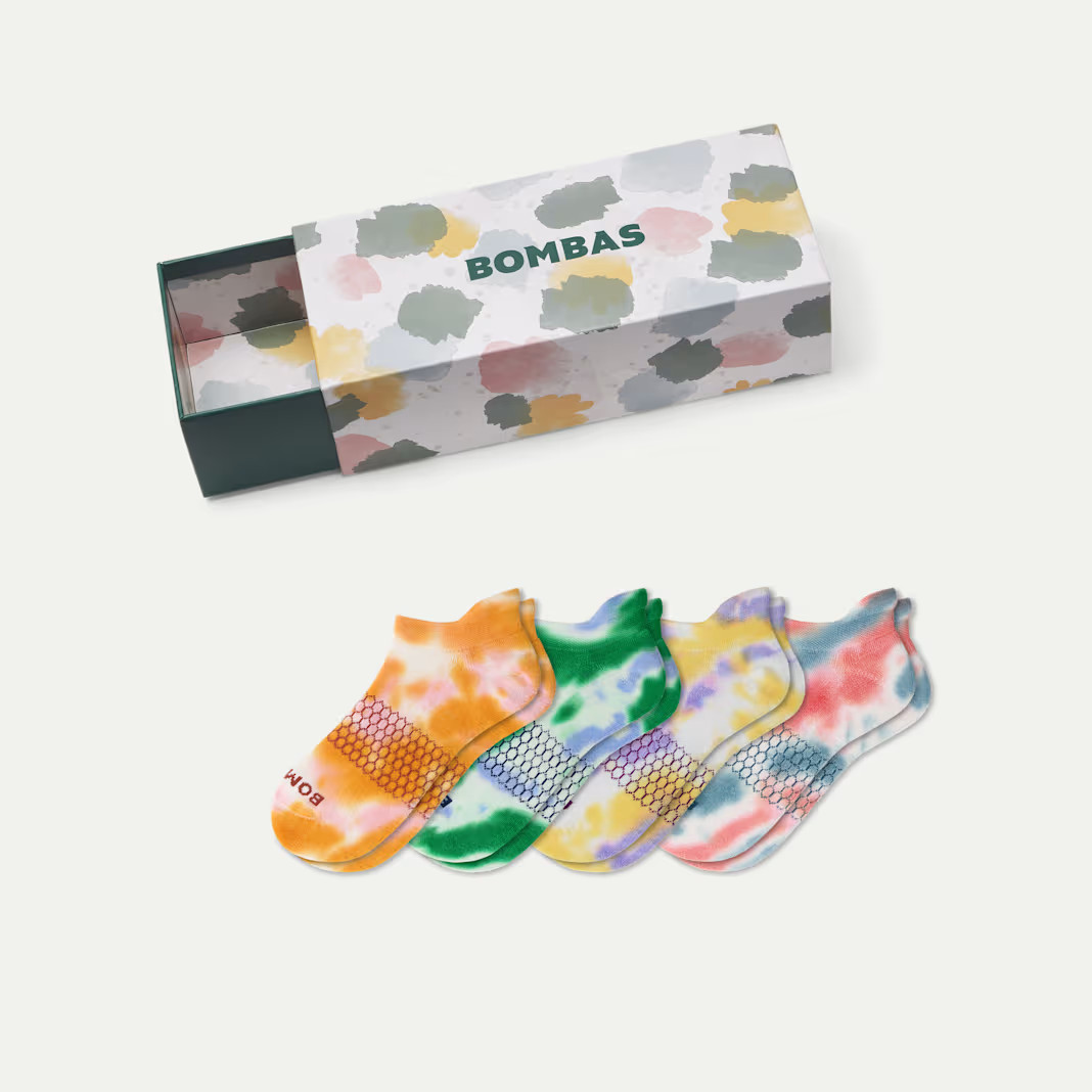 Women's Celebration Ankle Sock 4-Pack Gift Box | Bombas