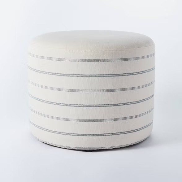 Lynwood Upholstered Round Cube - Threshold™ designed with Studio McGee | Target