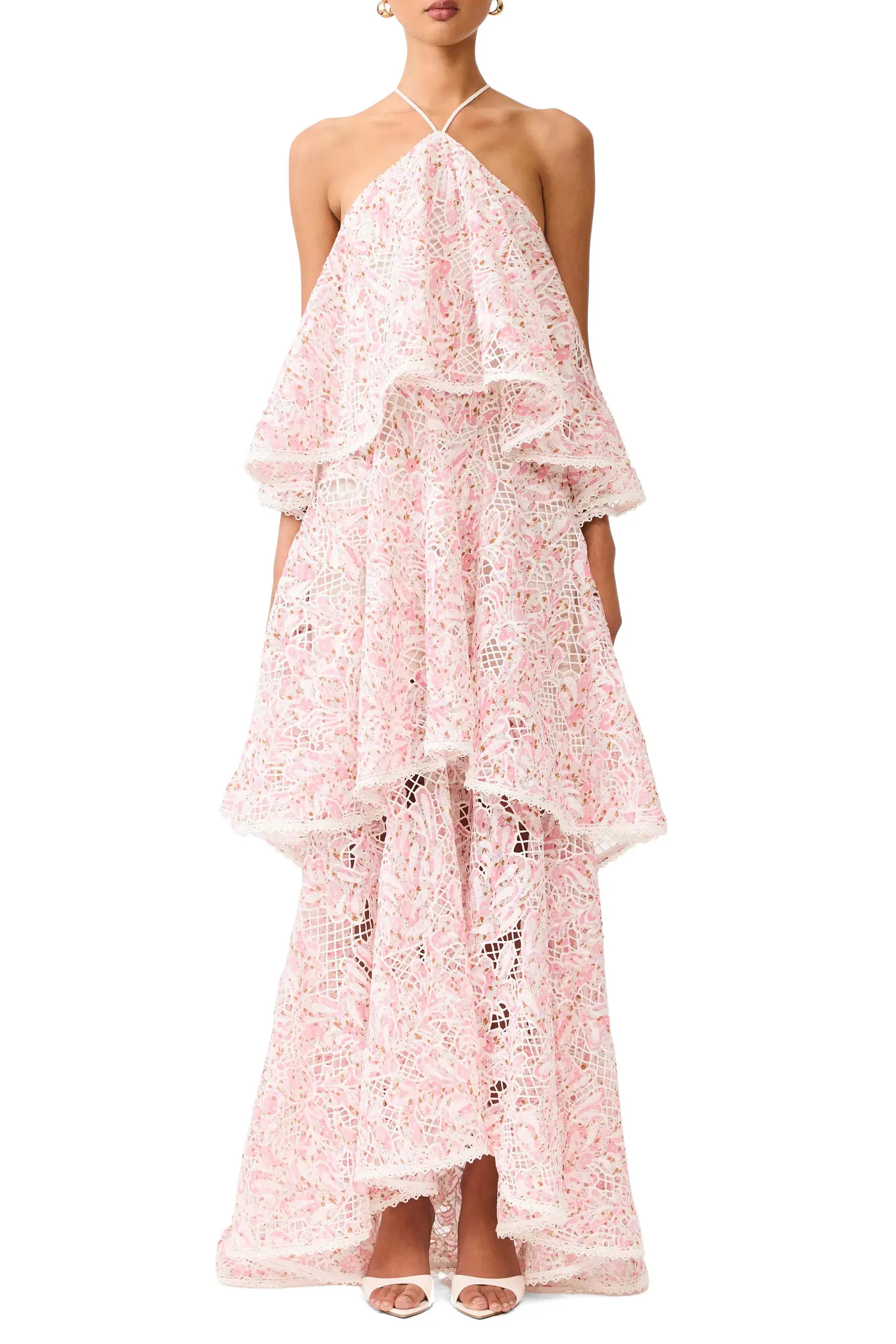 Valencia Floral Tiered Gown (Women) | Nordstrom | Nordstrom