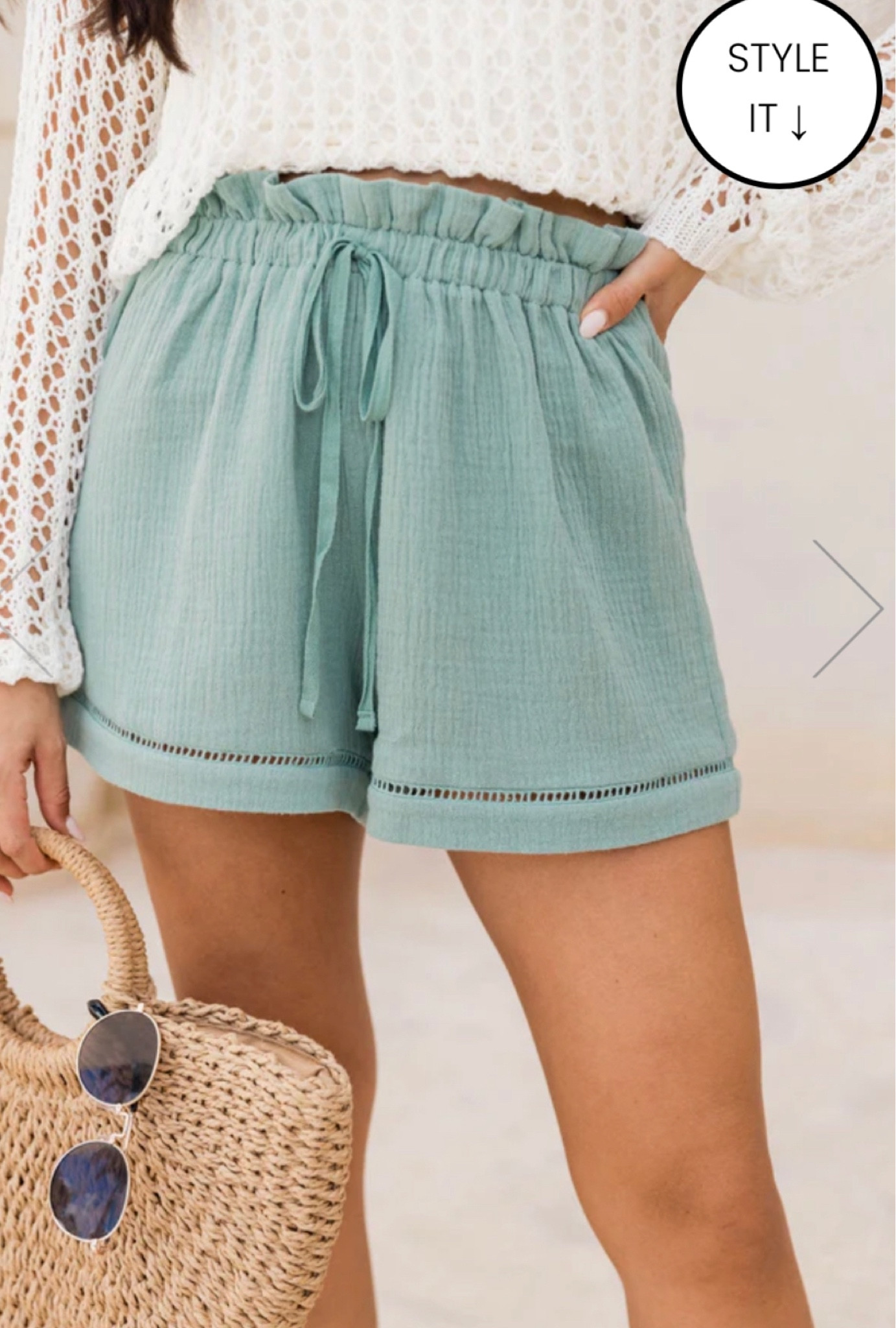 Casual comfy shorts for summer. Green comfy shorts 

#LTKSeasonal #LTKbeauty #LTKFind