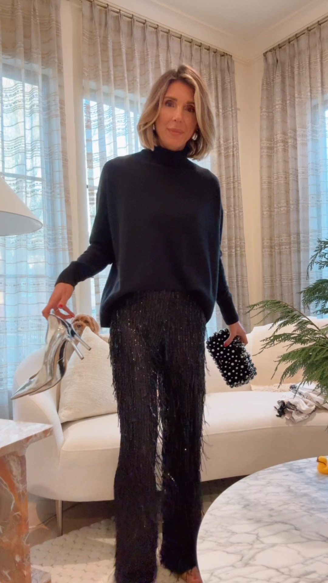 Love this holiday outfit. These pants are SO cute! @victoriassecret #VSPartner

#LTKHoliday #LTKGiftGuide