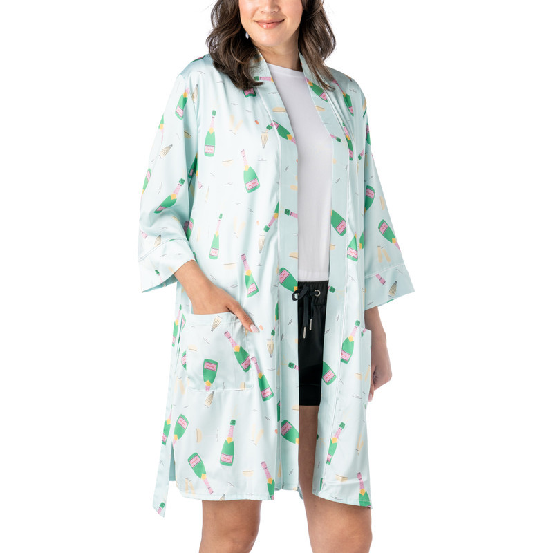 Beauty Sleep Satin Robe | Hello Mello