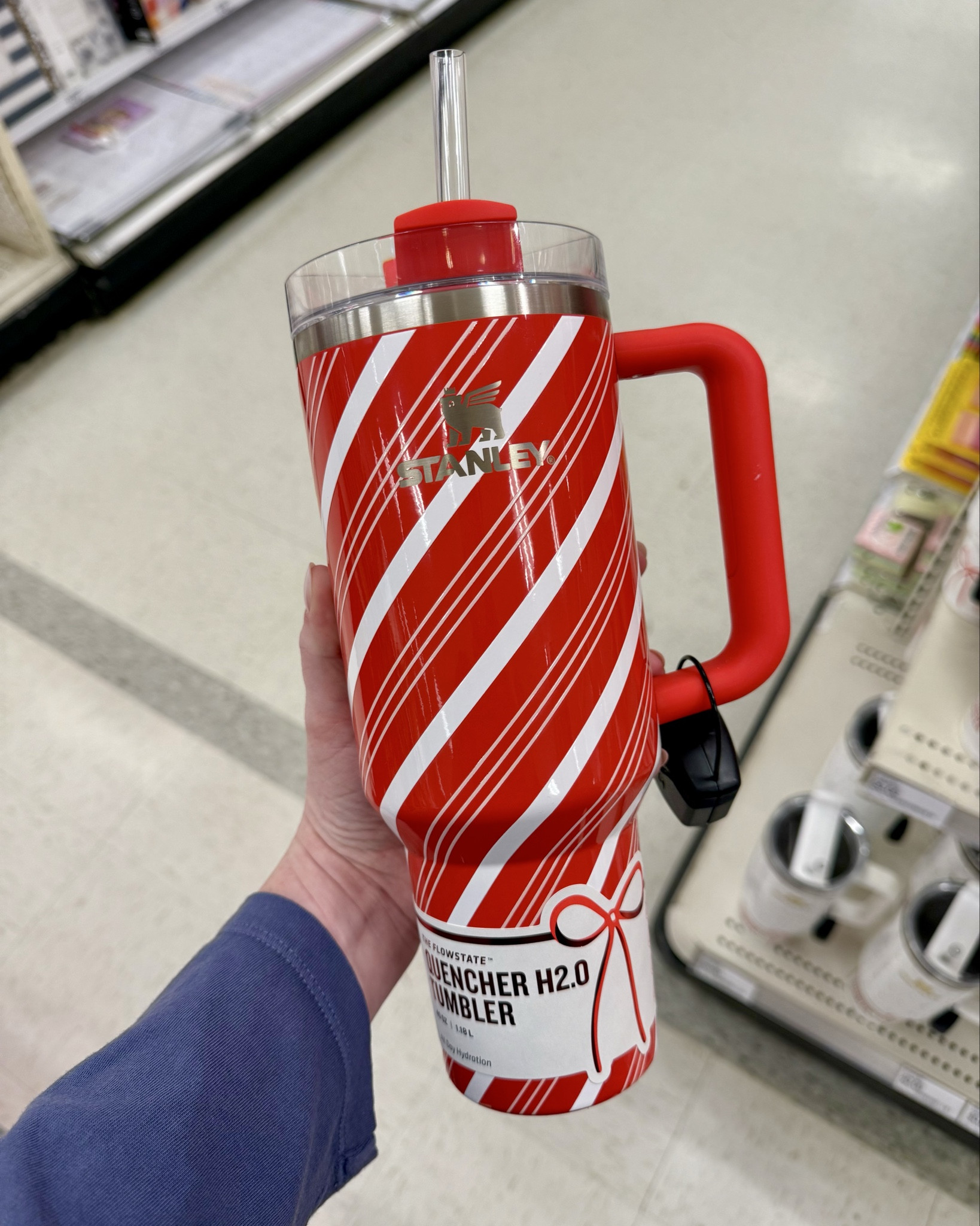 Christmas Stanley Quenchers are here! ❤️ The candy cane twist is my fave and they also have a PINK version of it! I found matching doggy bowls too 🥹 This Christmas gift would not disappoint! 😉

#LTKGiftGuide #LTKHoliday