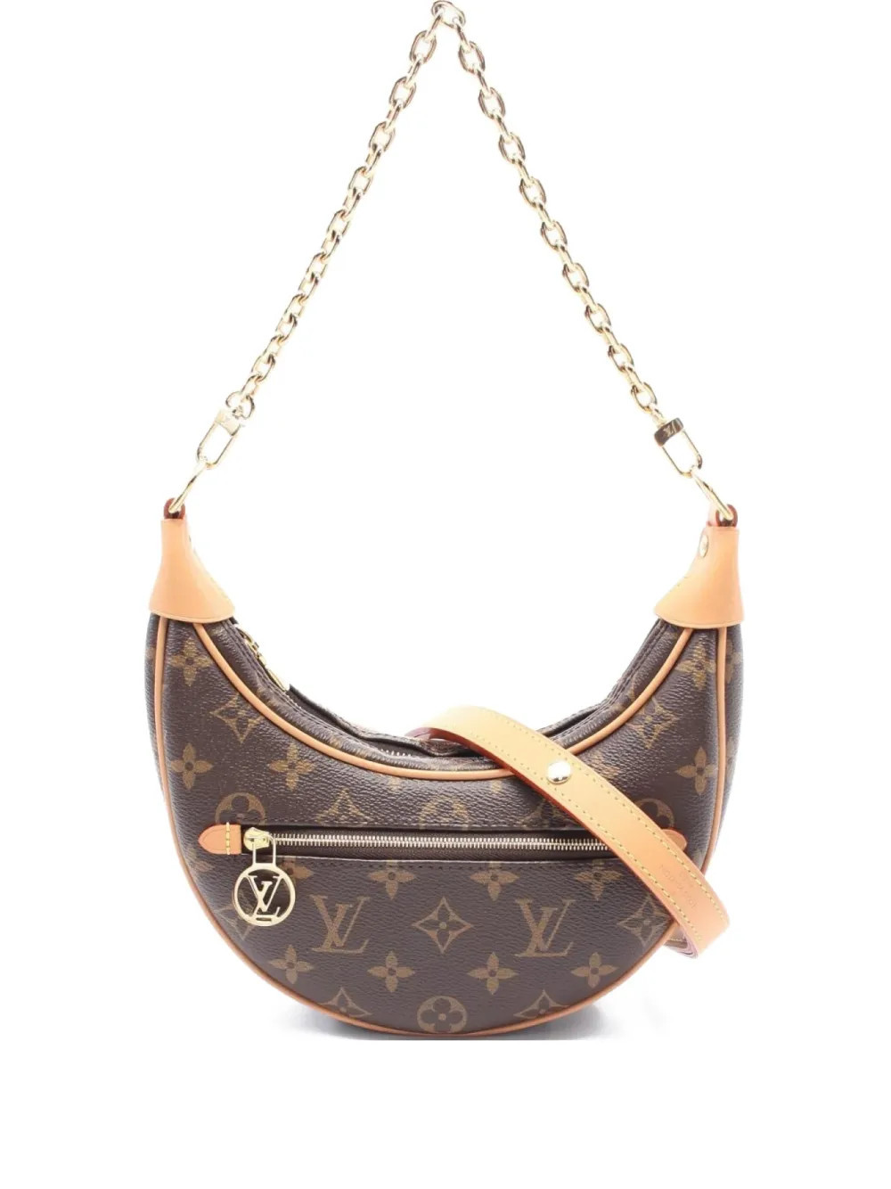 Louis Vuitton Pre-Owned 2021 Loop handbag - Brown | Farfetch Global