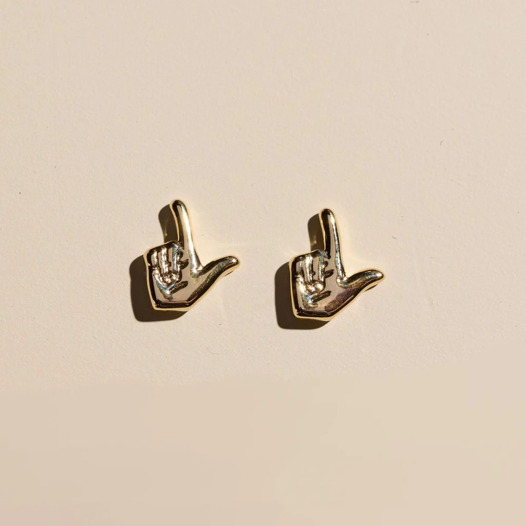 Texas Tech University Guns Up Studs | Nickel and Suede