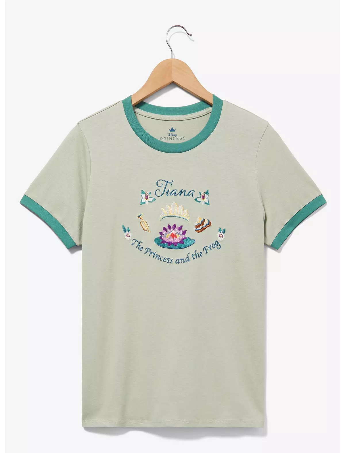 Disney The Princess and the Frog Tiana Icons Women's Ringer T-Shirt — BoxLunch Exclusive | BoxLunch