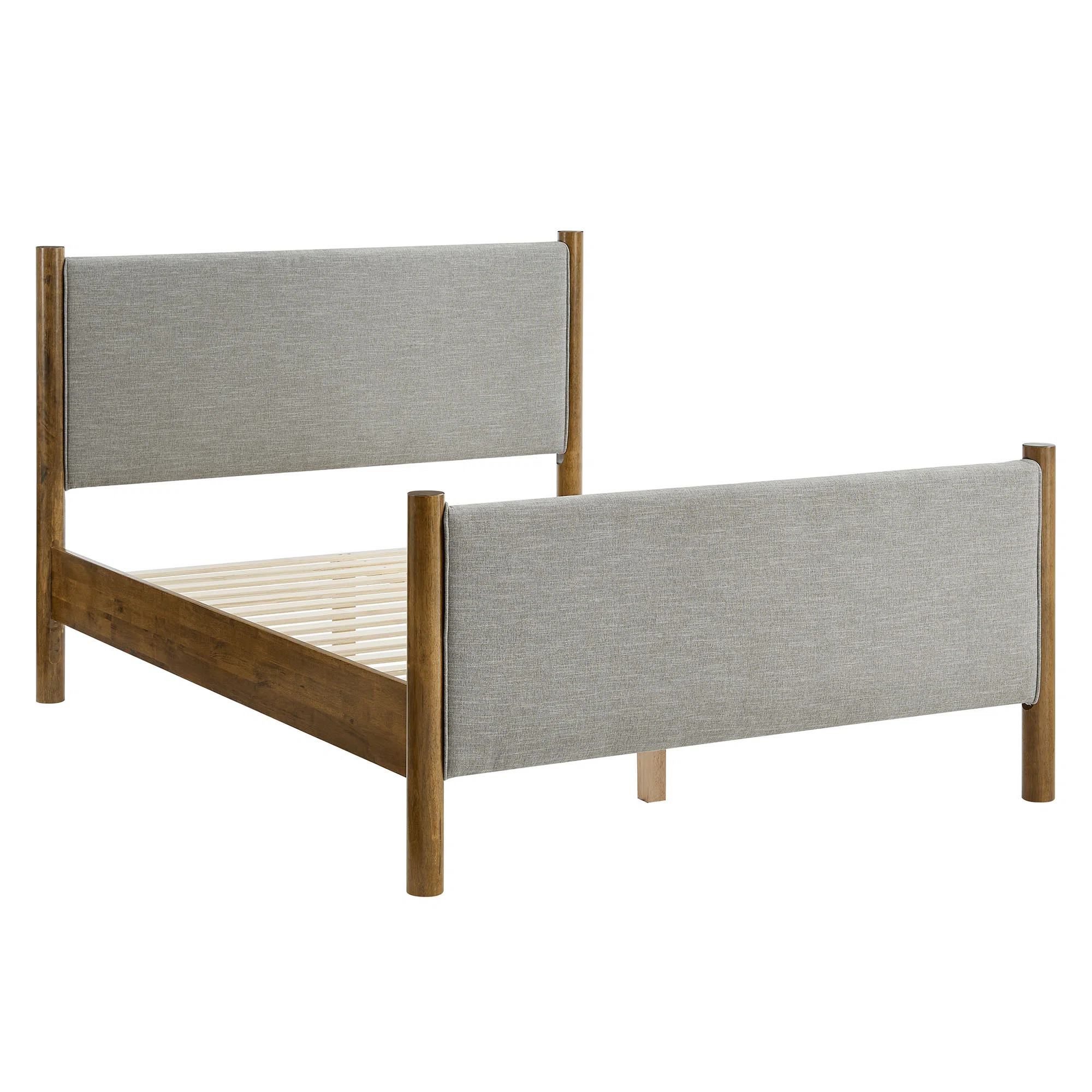 Maven Boucle Upholstered Platform Bed | Wayfair North America