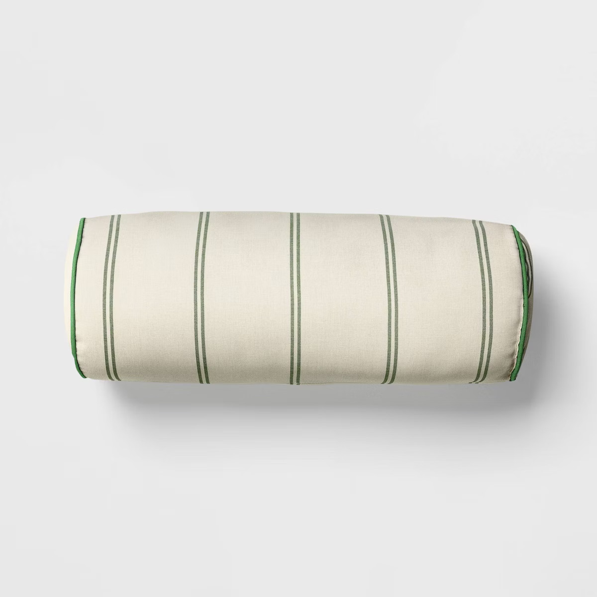 20"x8" Striped Outdoor Bolster Pillows Cream - Threshold™ designed with Studio McGee | Target