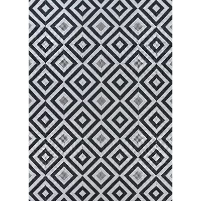 Watertown Black/White Indoor/Outdoor Area Rug Zipcode Designâ¢ Rug Size: Rectangle 9'2" x 12'5 | Wayfair North America