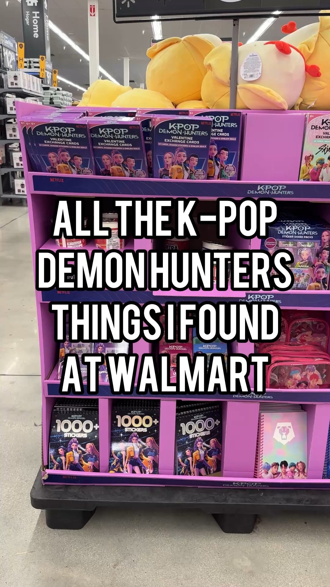 Here are all the K-Pop Demon Hunters things I found at Walmart!

So many cute things like bracelet making sets, sticker books, notebooks, stationary sets and more!

#LTKmomlife #LTKKids