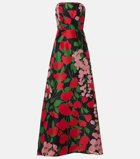 Strapless silk gown | Mytheresa (US/CA)