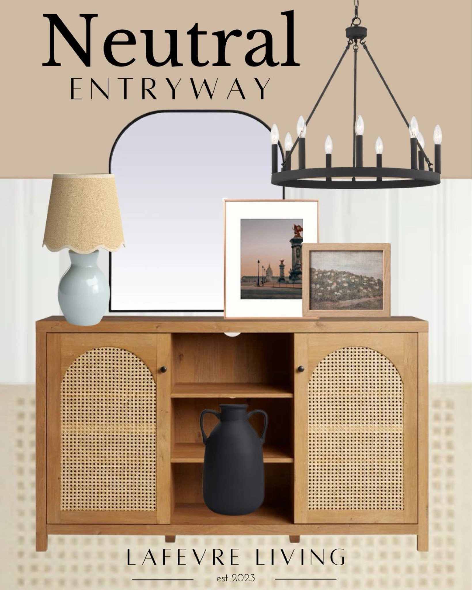 Neutral entryway decor | console table | entryway inspiration

#LTKSeasonal #LTKhome #LTKstyletip