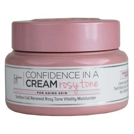 it Cosmetics Confidence in a Cream Rosy Tone Moisturizer, 2oz/60ml | Walmart (US)