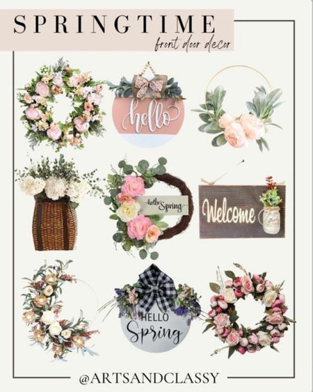 Give your home a quick and easy update this spring with these chic door decoration projects that are all budget-friendly!

Springtime
Spring wreaths
Spring door decor
Hello Spring
Spring door basket
Flower basket decor
Spring hoop wreath

#LTKSeasonal #LTKsalealert #LTKhome