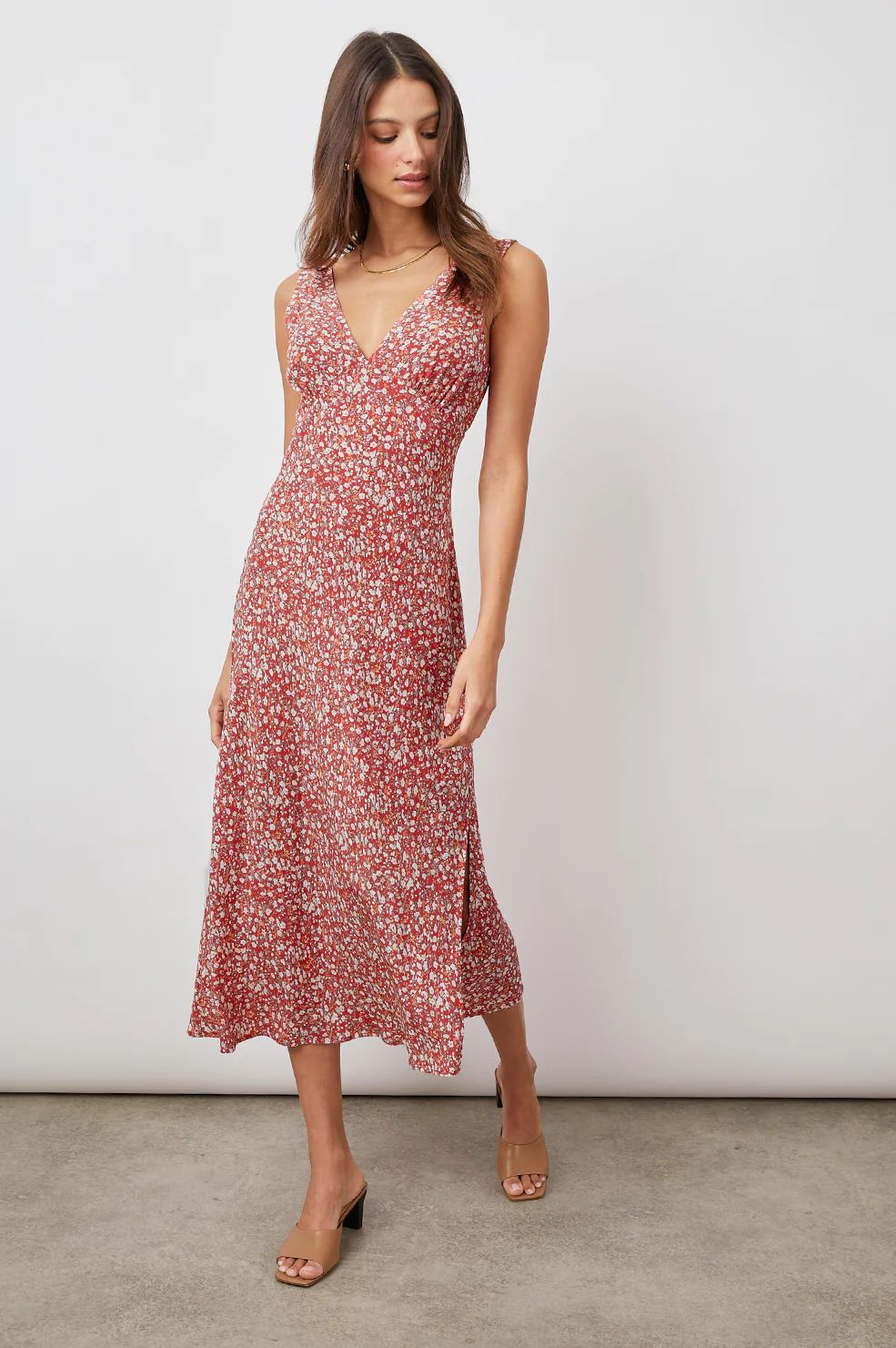 AUDRINA - RED DITSY FLORAL | Rails