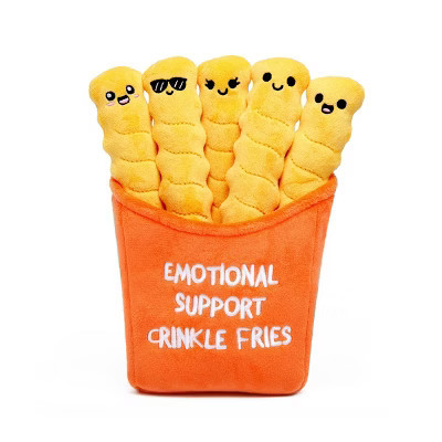 What Do You Meme? Emotional Support Crinkle Fries Stuffed Animal | Target