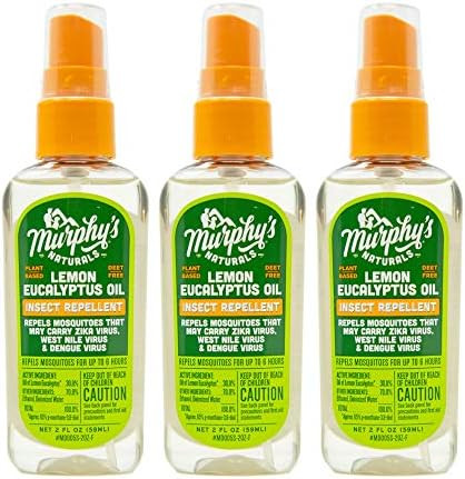 Murphy's Naturals Lemon Eucalyptus Oil Insect Repellent Spray | DEET Free | Plant Based, All Natural | Amazon (US)