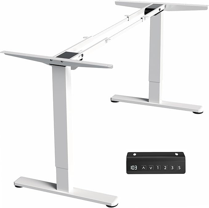 VIVO Dual Motor Electric Sit Stand Desk Frame, 220 lbs Capacity, Memory Controller Height Adjustm... | Amazon (US)