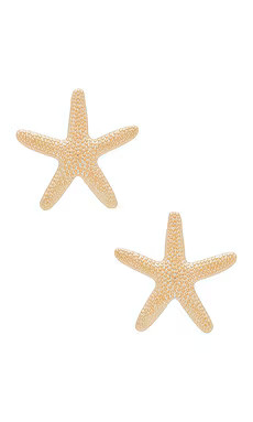 Ettika Starfish Earring in Gold from Revolve.com | Revolve Clothing (Global)