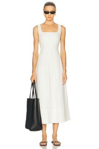 Jenni Kayne Kinney Dress in Ivory | FWRD 