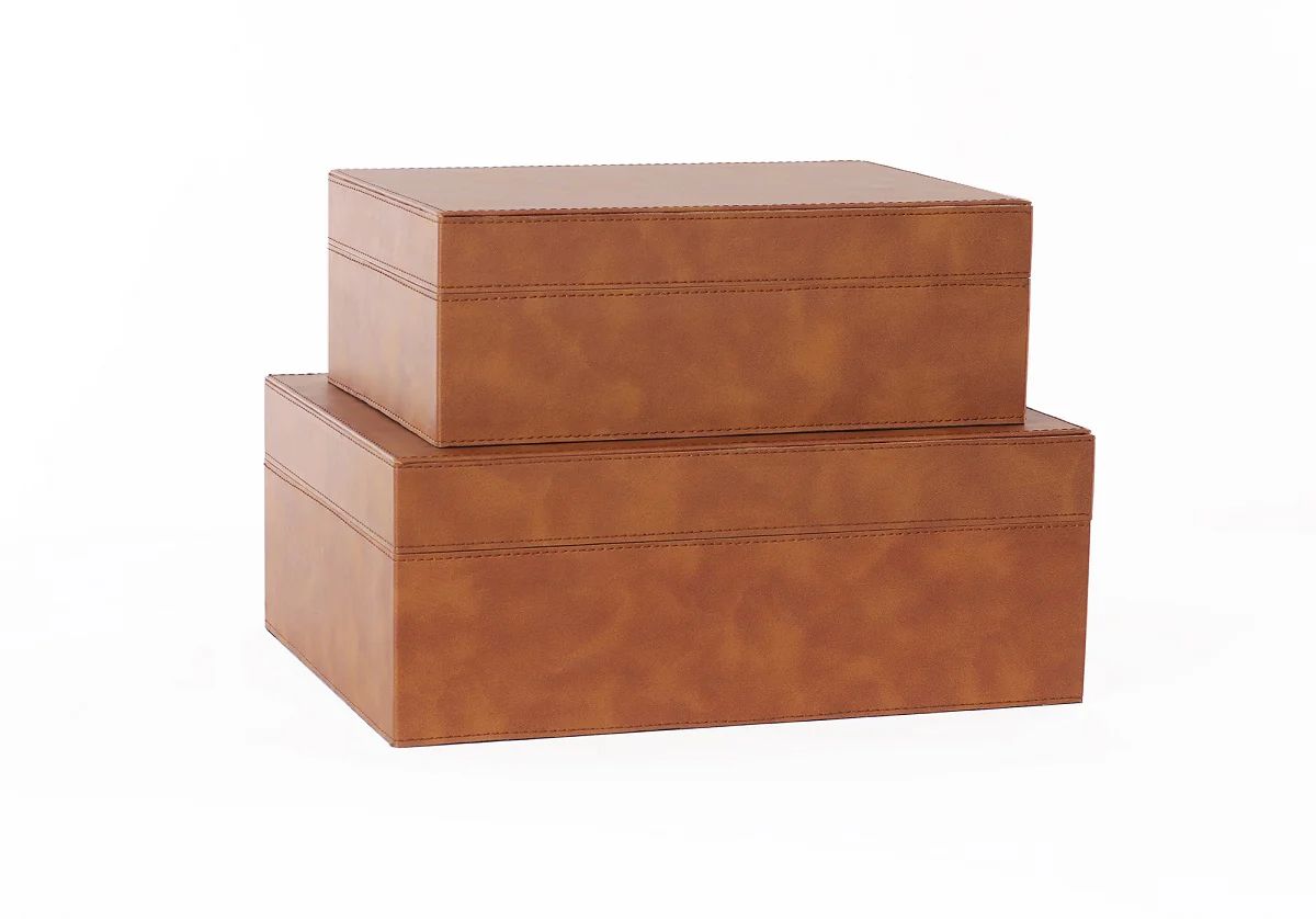 LEATHER BOX SET | Alice Lane Home Collection