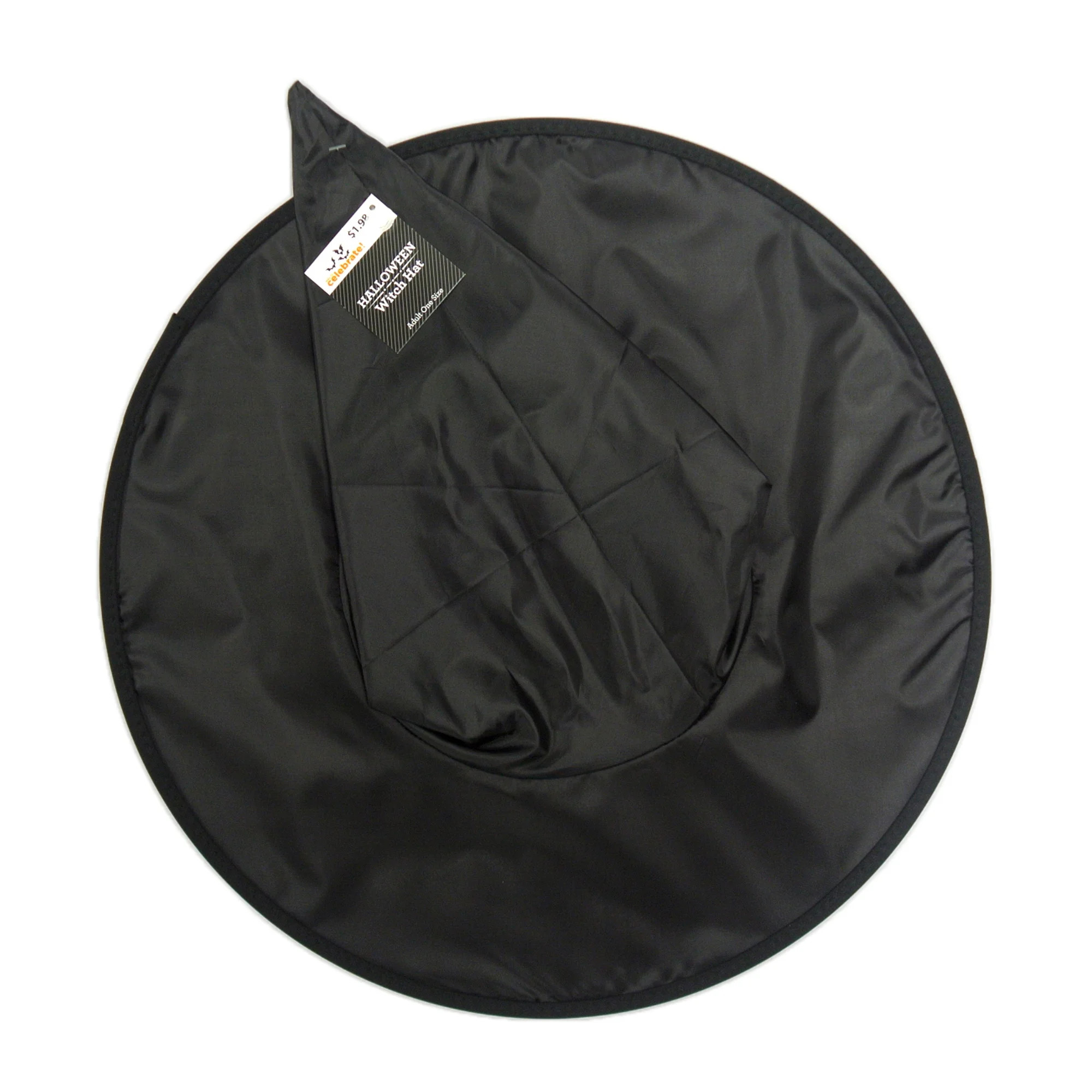 Way To Celebrate Halloween Female Black Color Witch Costume Hat for Adults, 1 Piece | Walmart (US)
