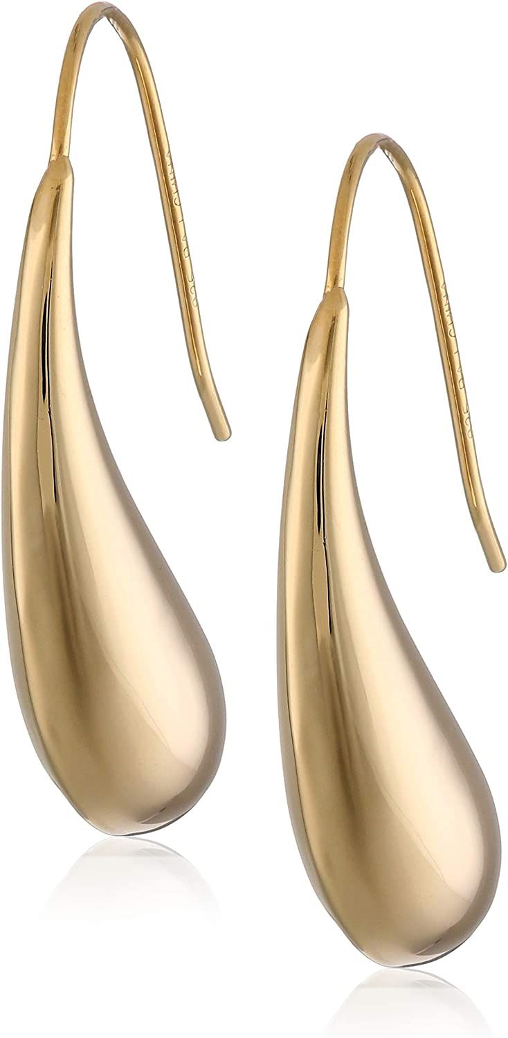 Amazon Collection Sterling Silver Teardrop Earrings | Amazon (US)