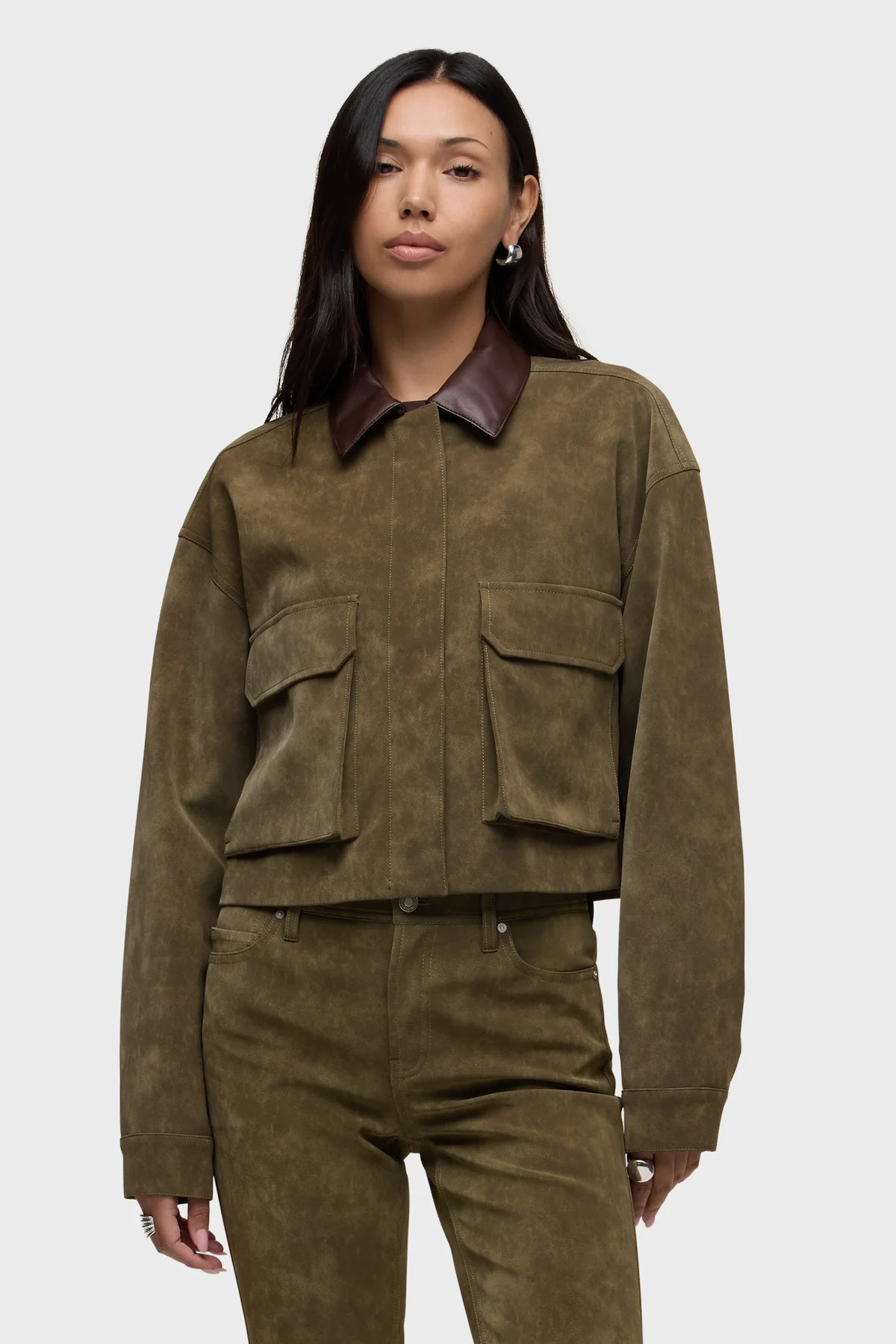 Faux Suede Chore Jacket | Hudson Jeans