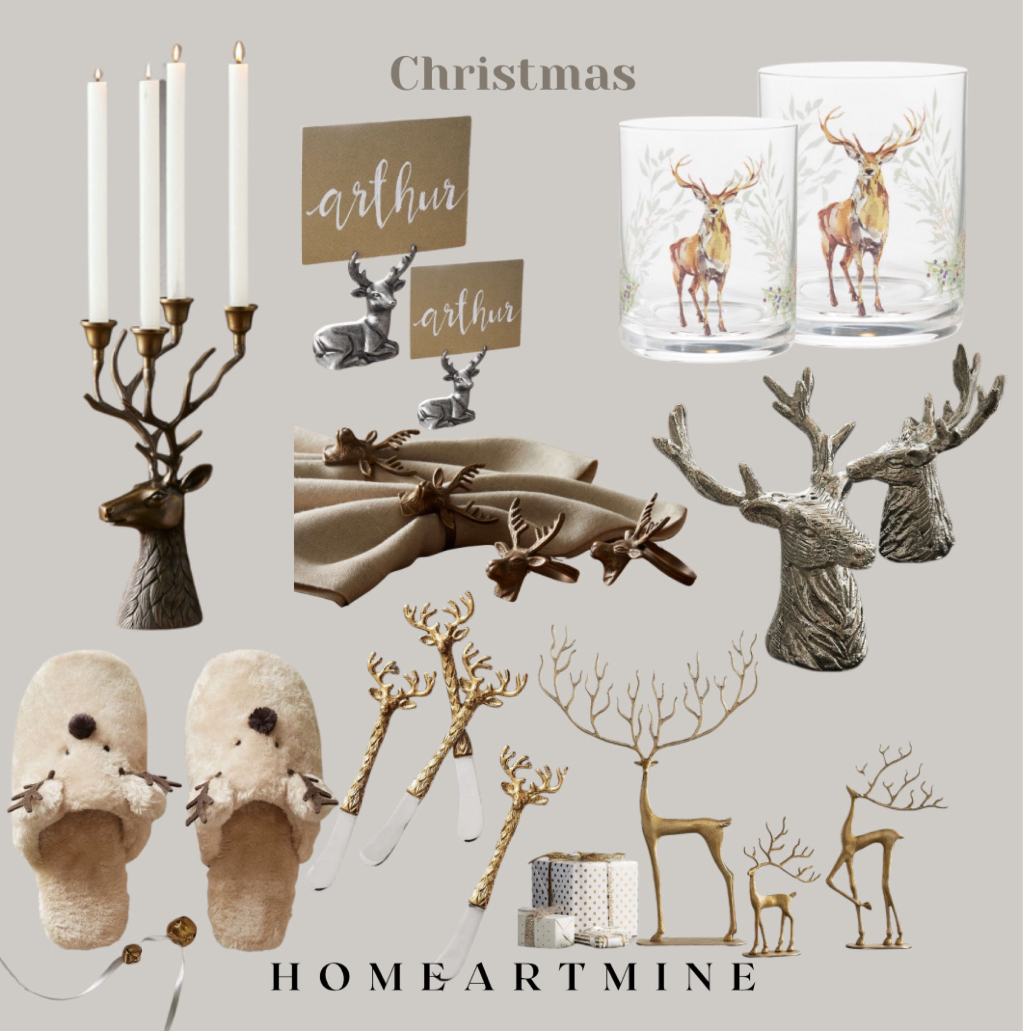 Christmas reindeer decorations

#LTKSeasonal #LTKHome #LTKHoliday