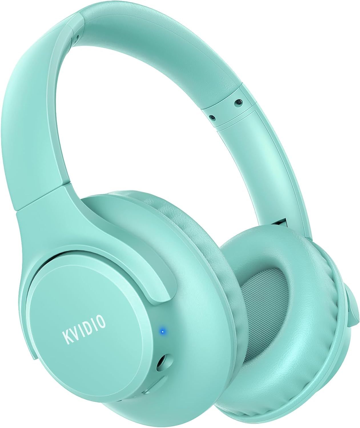 KVIDIO [Updated] Bluetooth Headphones Over Ear, 65 Hours Playtime Wireless Headphones with Microp... | Amazon (US)