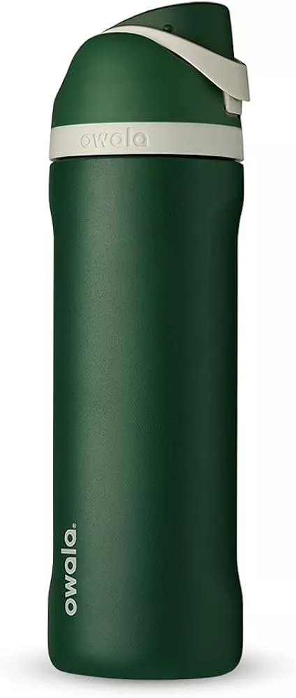Stichting Nidos  Owala FreeSip 24oz Stainless Steel Water Bottle – Light  Green Alpine Sport