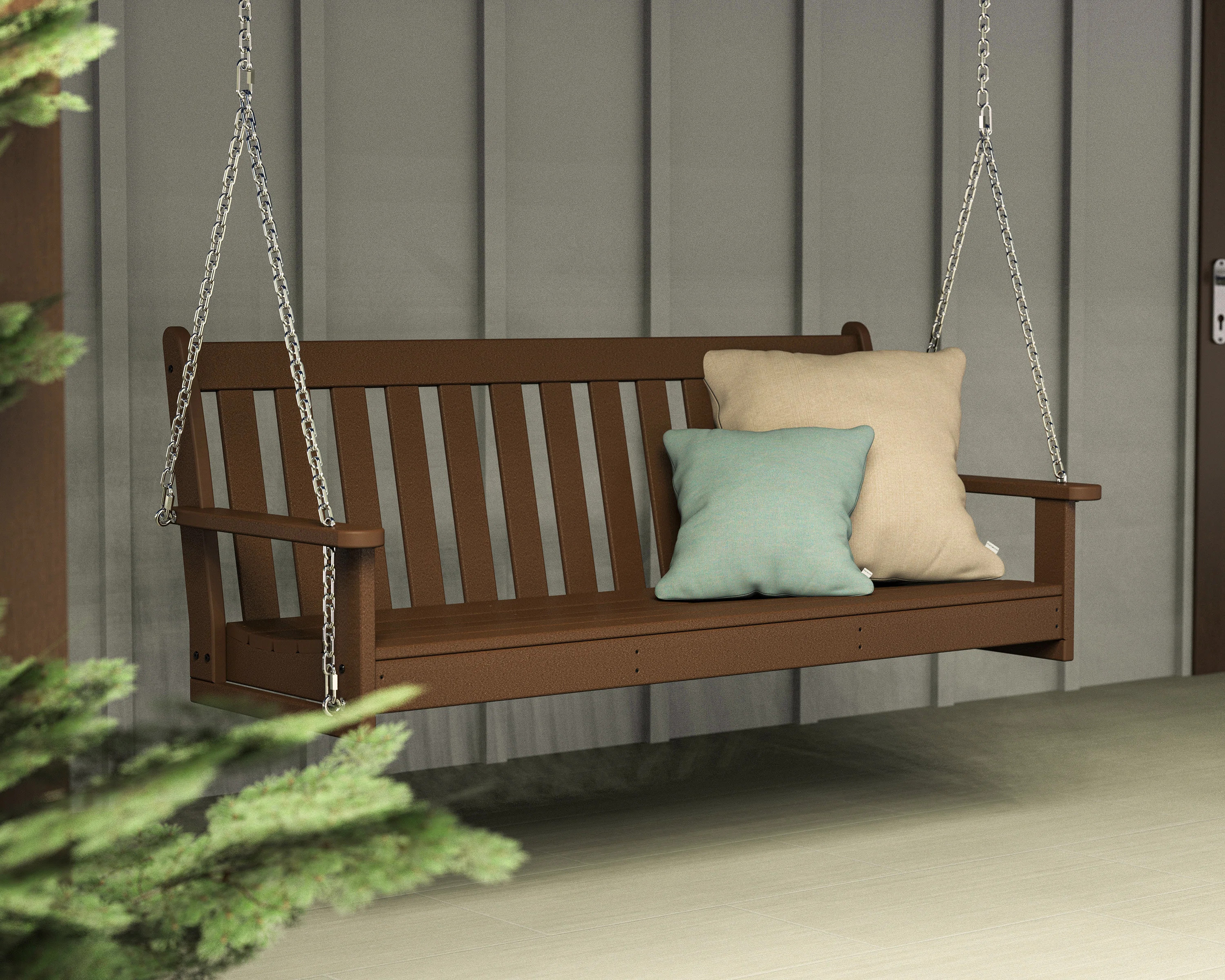 POLYWOOD Vineyard 60.5" Porch Swing | Wayfair North America