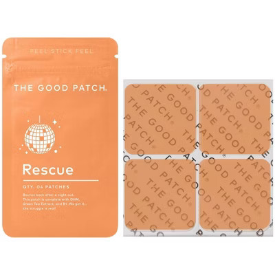 The Good Patch Rescue Plant-Based Vegan Wellness Patch - 4ct | Target