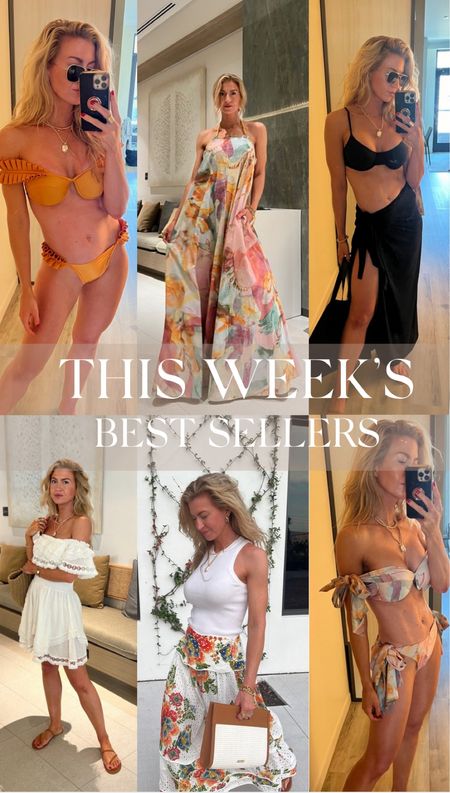 This weeks best sellers! Beach vacation outfits. Swimsuits + dresses 

#LTKStyleTip #LTKBeauty #LTKSeasonal