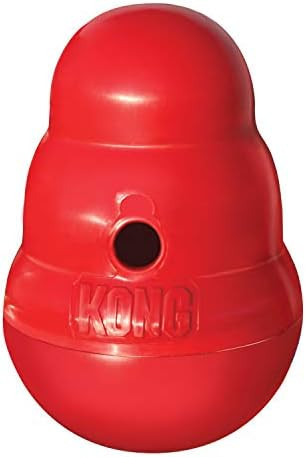 Pet Supplies : Pet Chew Toys : KONG - Wobbler - Interactive Treat Dispensing Dog Toy, Dishwasher ... | Amazon (US)