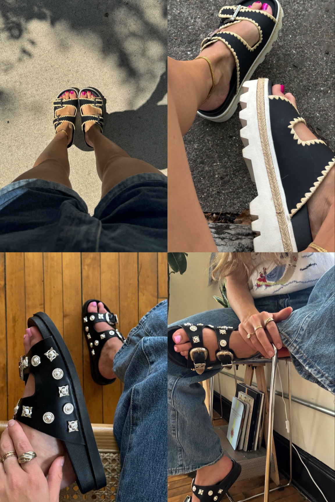 Sandals for the summer that are actually comfy and not boring!!!