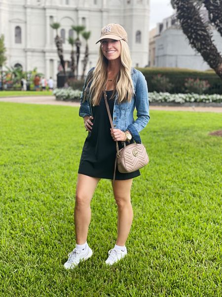 NOLA is such an amazing city! Having a blast and this dress was the perfect choice for a rainy and casual day 🌧 It has built in shorts! Plus it comes in 8 colors and is on sale! Linking my look for you guys in my bio! 

#ootd #influencerstyle #blogger #abercrombie #lbd 

#LTKSale #LTKtravel
