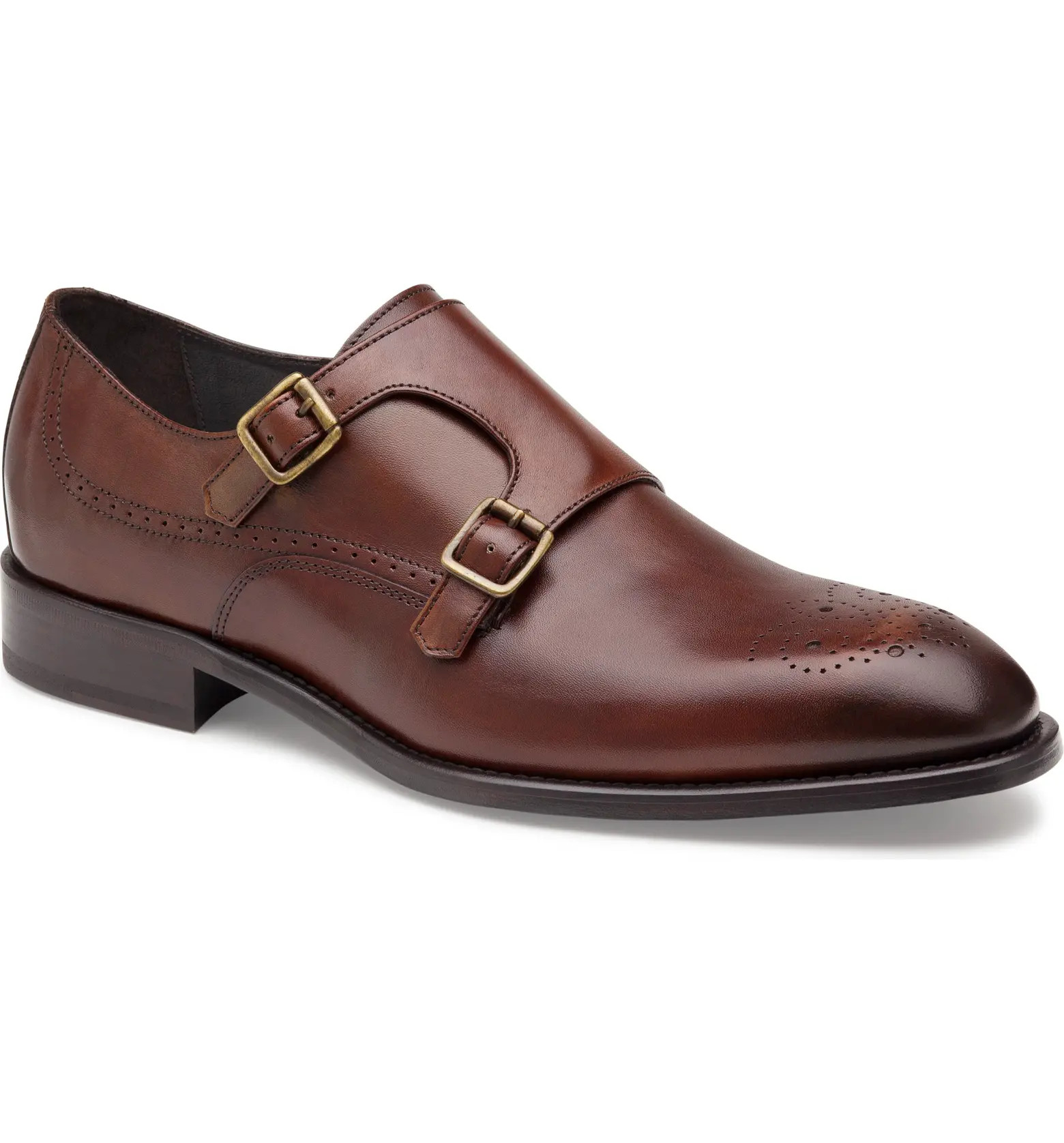 J & M COLLECTION Johnston & Murphy Ellsworth Double Monk Strap Shoe | Nordstrom | Nordstrom