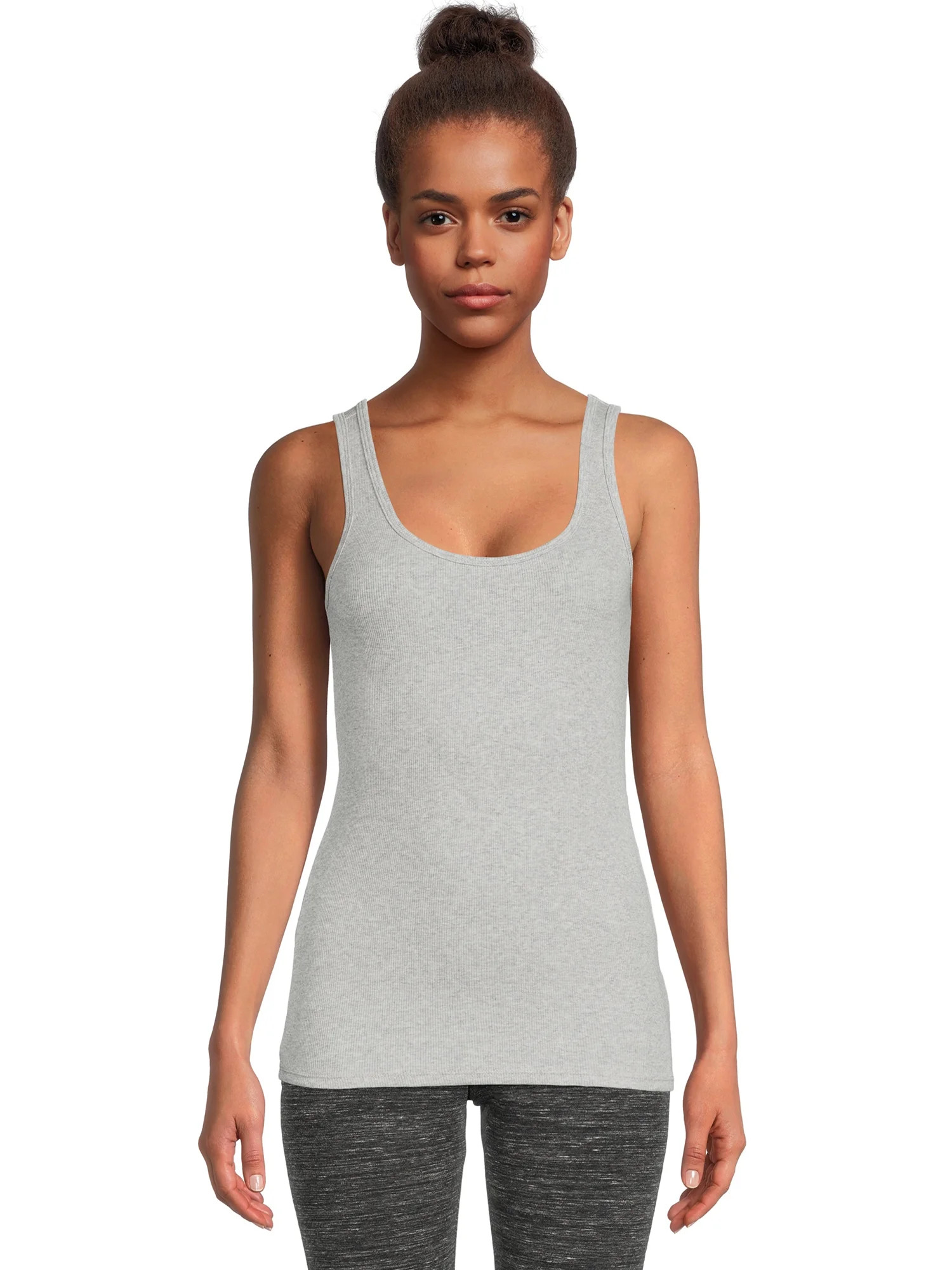 Time and Tru Women's Rib Tank Top | Walmart (US)