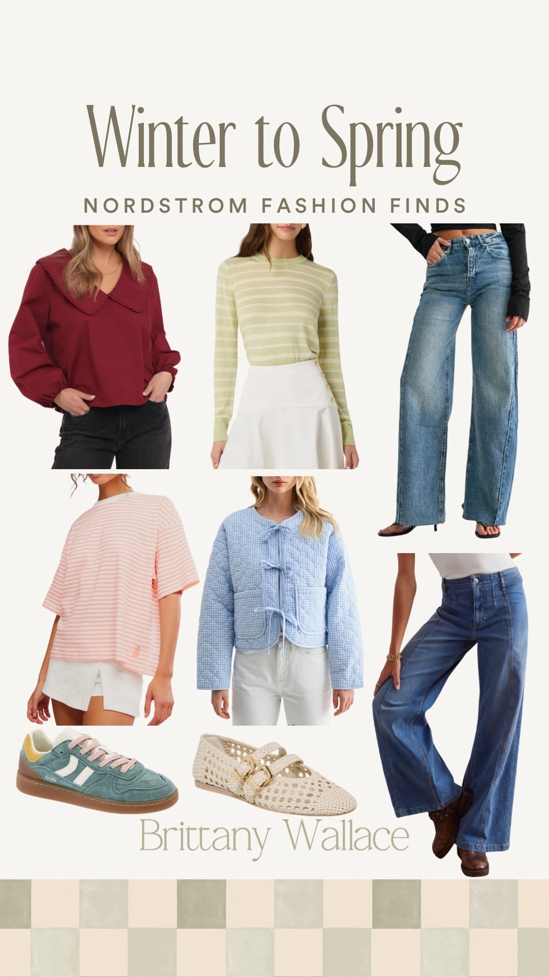 Winter to spring outfit picks from Nordstrom ✨ 
women’s fashion, style, free people, jeans, spring clothes, winter to spring transitional pieces, sneakers, trending shoes 

#LTKootd