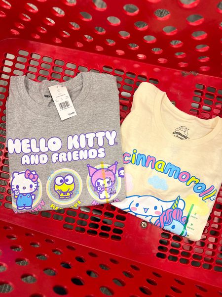 Sanrio graphic tees from Target

Target finds, Target style, hello kitty 

#LTKfindsunder50 #LTKstyletip